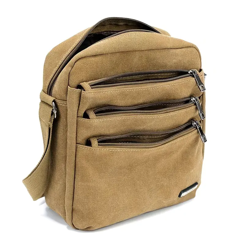 B1060 Premium Canvas Crossbody Sling Bag