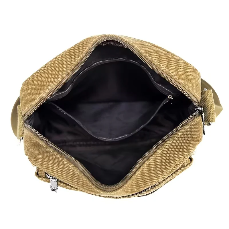 B1060 Premium Canvas Crossbody Sling Bag - Image 5