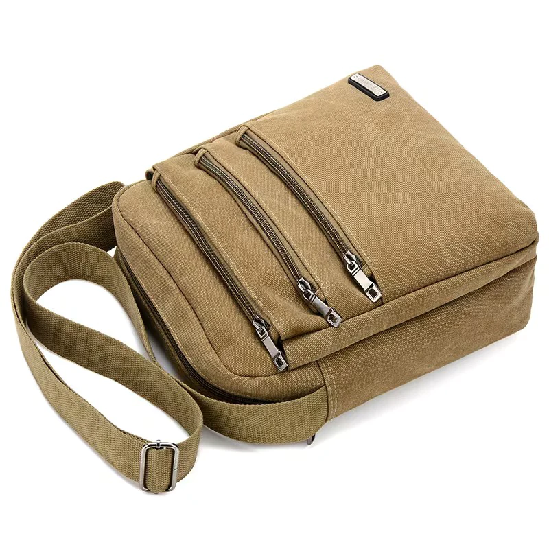 B1060 Premium Canvas Crossbody Sling Bag - Image 4
